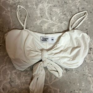 White tiger mist bra top